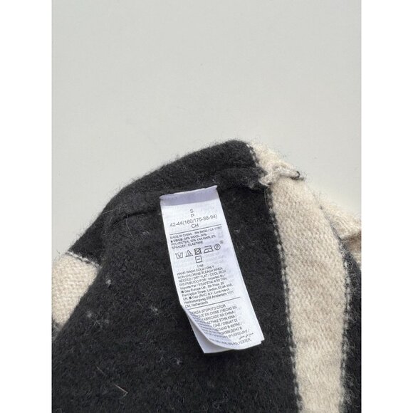 BANANA REPUBLIC Tulsi Blanket Stripe Wool Yak Blend Midi Sweater Skirt, Size S - Picture 12 of 14